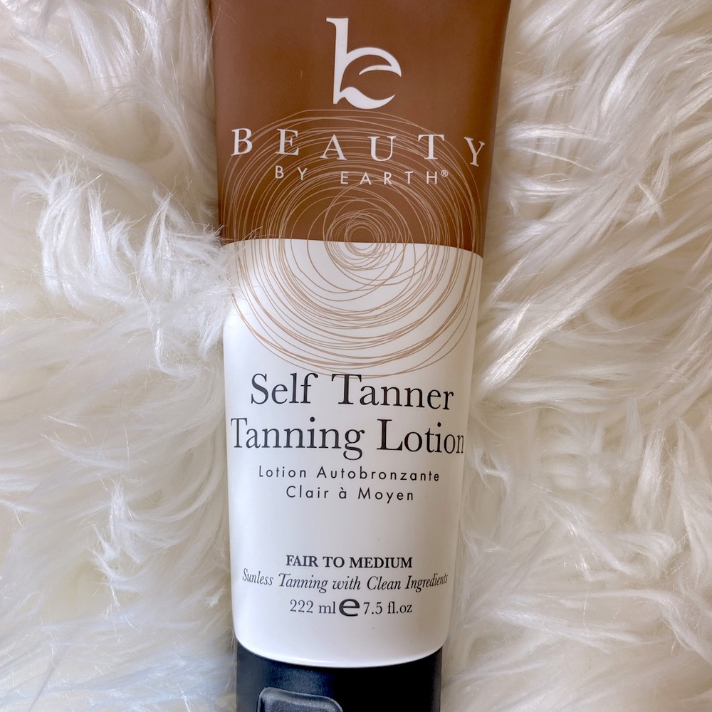 Beauty by Earth Self Tanning Lotion Fair to Medium